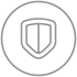 grey shield icon